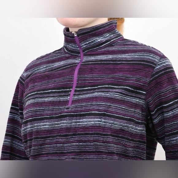 Eddie Bauer Quarter-Zip Fast Fleece Pullover - Picture 1 of 16